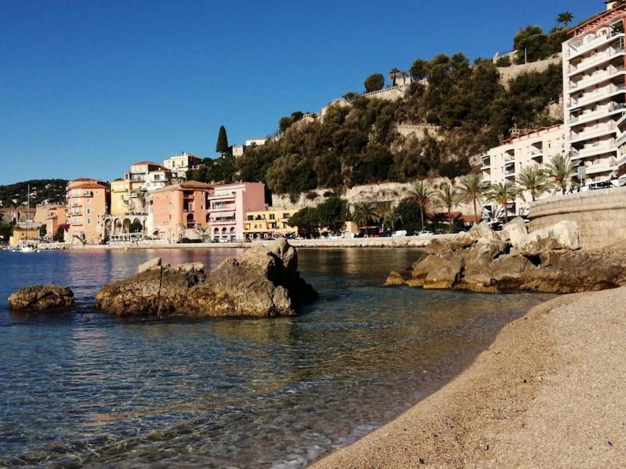 Appartement Cosy Situe A 2Mn De La Plage A Pied Climatise Villefranche-sur-Mer Exterior foto